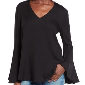 Nordstrom WAYF bell sleeve top